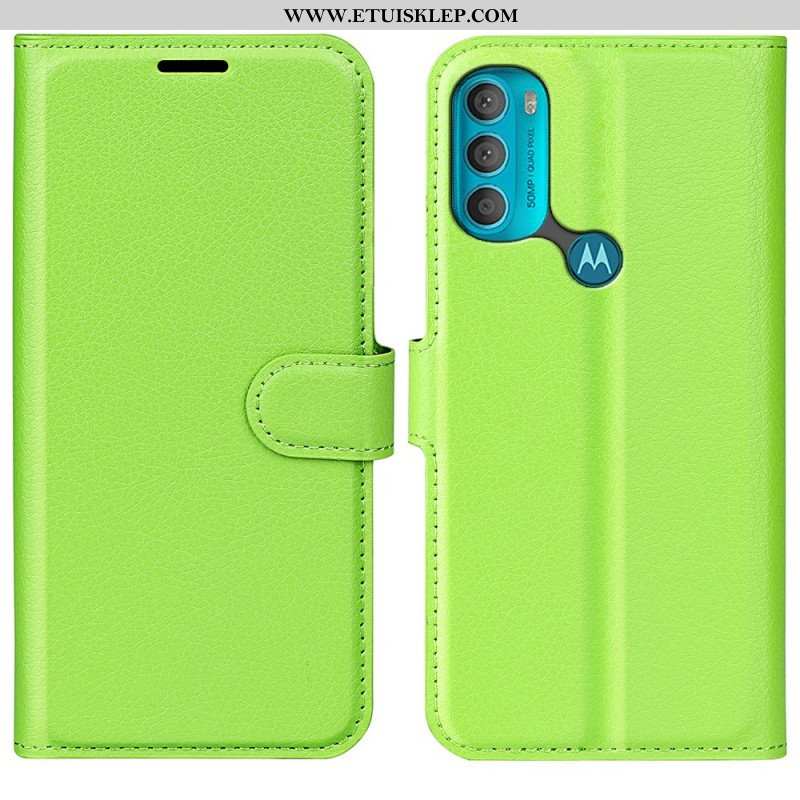 Etui Folio do Moto G71 5G Klasyczny